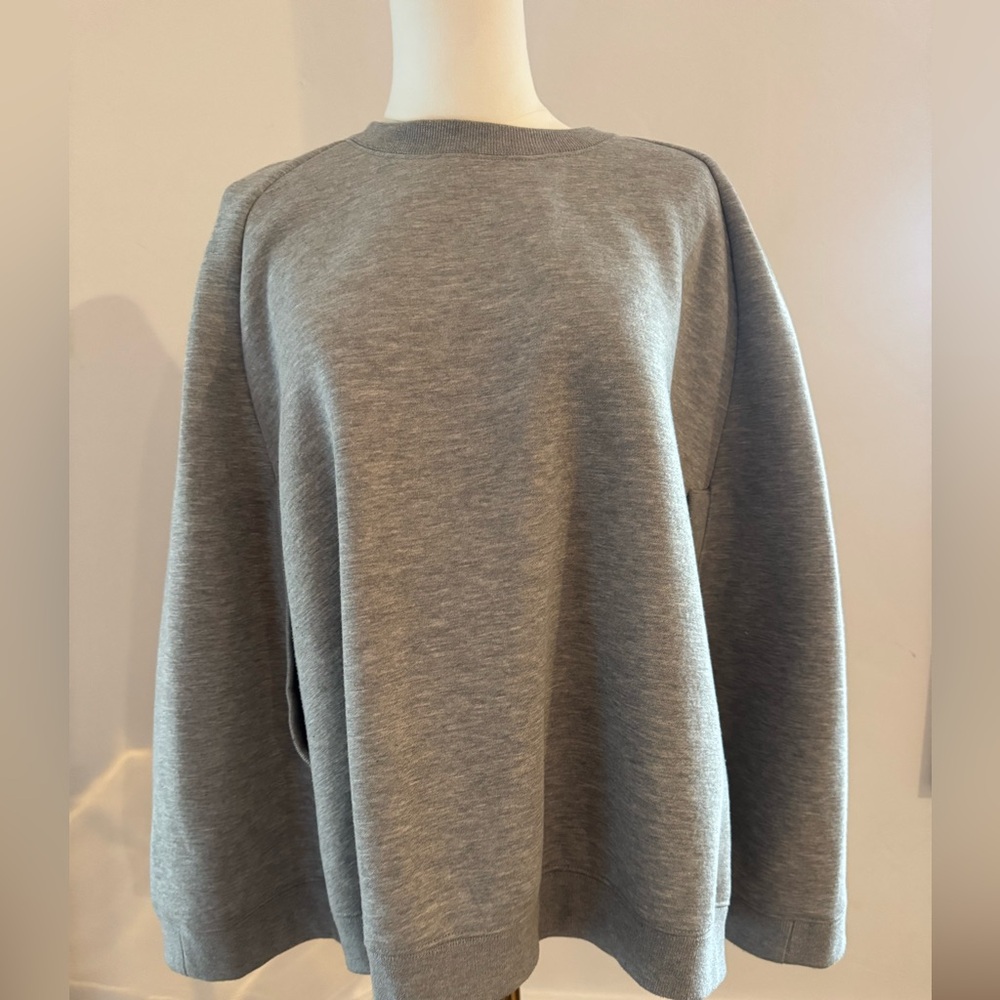 Cynthia Rowley gray cotton fleece cape size XS/S